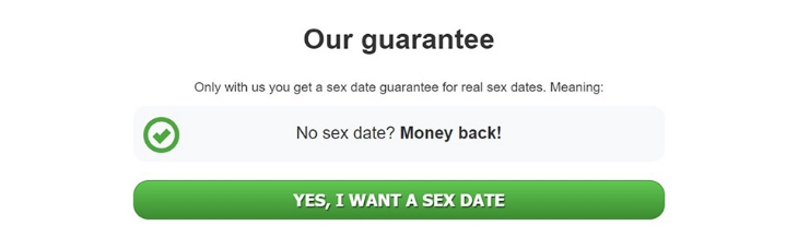 I am horny money back guarantee