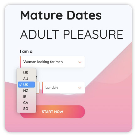 mature dates dating site registration process form