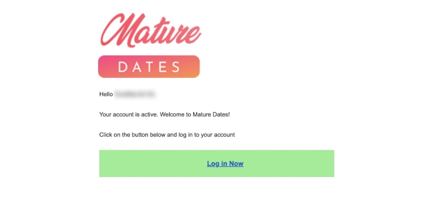 mature dates dating site confirmation email