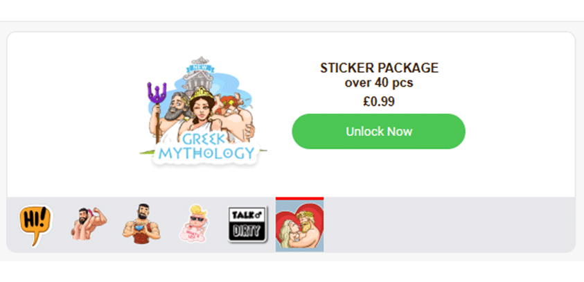only flirts dating site Greek mythology sticker package