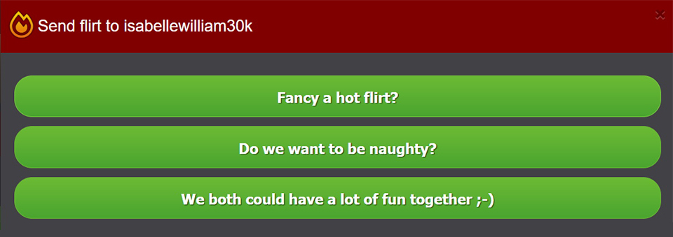 real dates now dating site flirtchat feature.