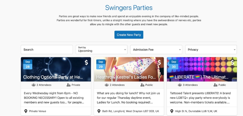 swinging heaven swingers parties feature screenshot